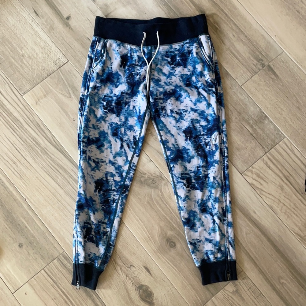 Lululemon zip up multi color joggers